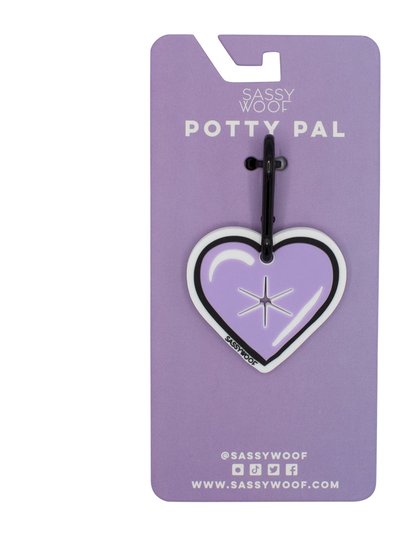 Sassy Woof Potty Pal - Purple Heart product