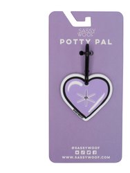 Potty Pal - Purple Heart - Purple