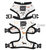 Reversible Harness - 101 Dachshunds - White Multi