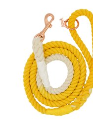 Rope Leash - Lemon Drop - Yellow