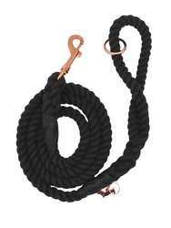 Rope Leash - Noir - Solid Black