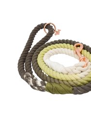 Rope Leash - Ombre Olive