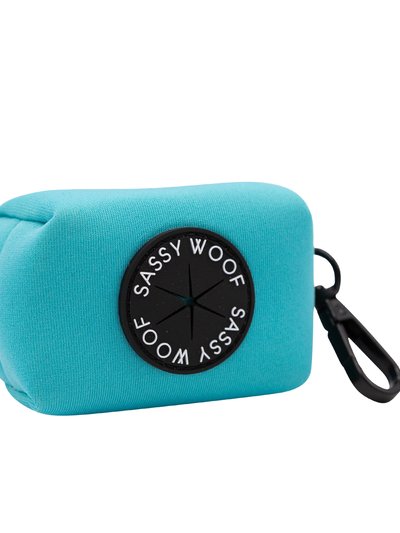Sassy Woof Waste Bag Holder - Neon Blue product