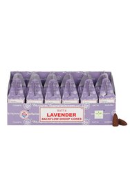 Satya Backflow Dhoop Incense Cones - Lavender