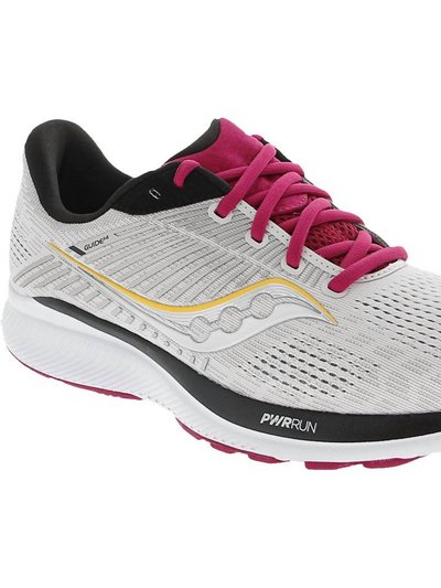 Saucony Guide 14 Running Shoes In Alloy/cherry product