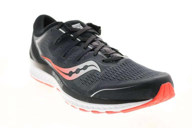 Men's Guide Iso 2 Running Shoes In Black/grey - Black/grey