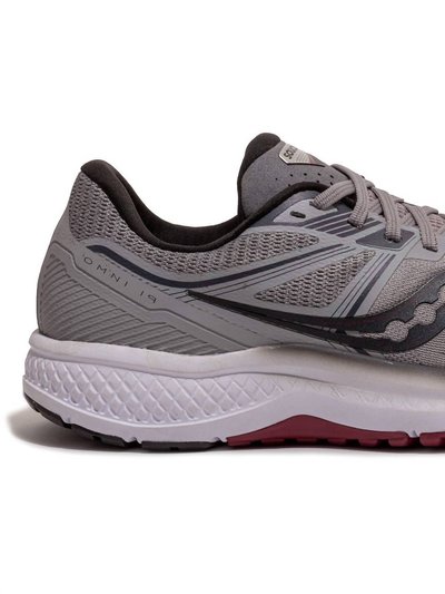 Saucony Men's Omni 19 Running Shoes In Alloy/brick product