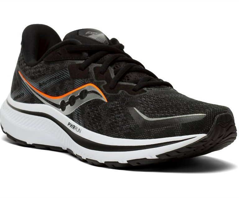 Men's Omni 20 Running Shoes In Black/White