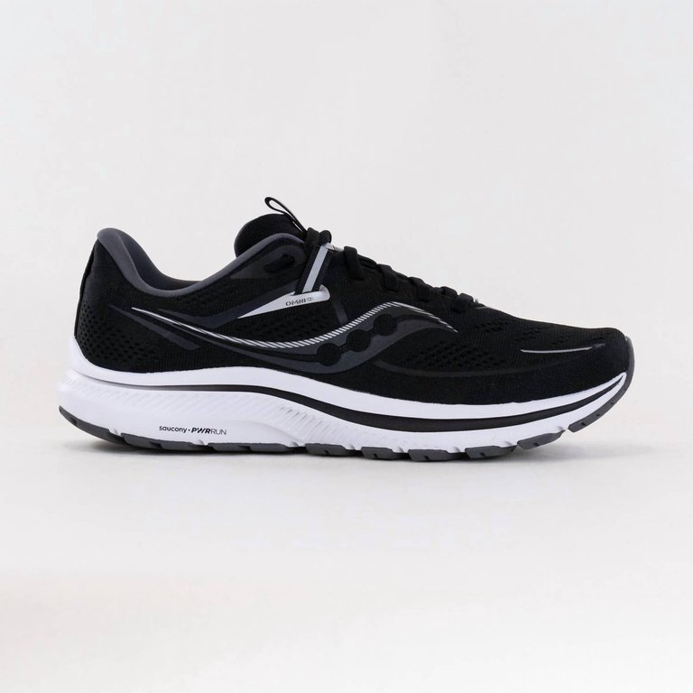 Men's Omni 21 Sneakers - Black/White