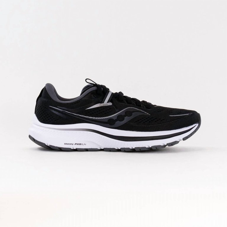 Women's Omni 21 Wide Sneakers - Black/White