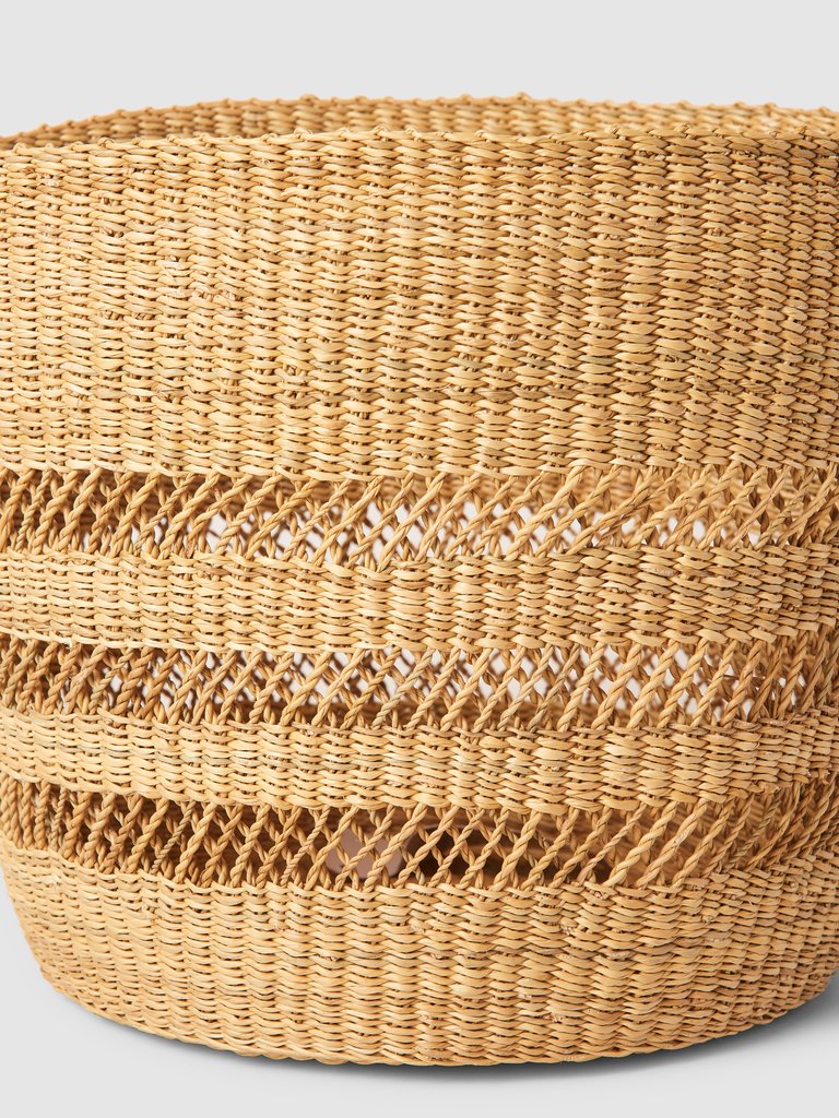 Open Weave Basket