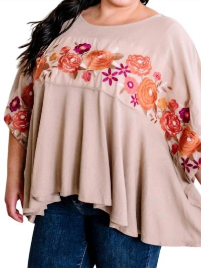 Savanna Jane Bold Embroidered Floral Top product