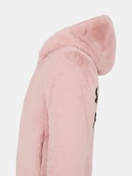 Girls' Mimi Reversible Faux Fur Hooded Jacket