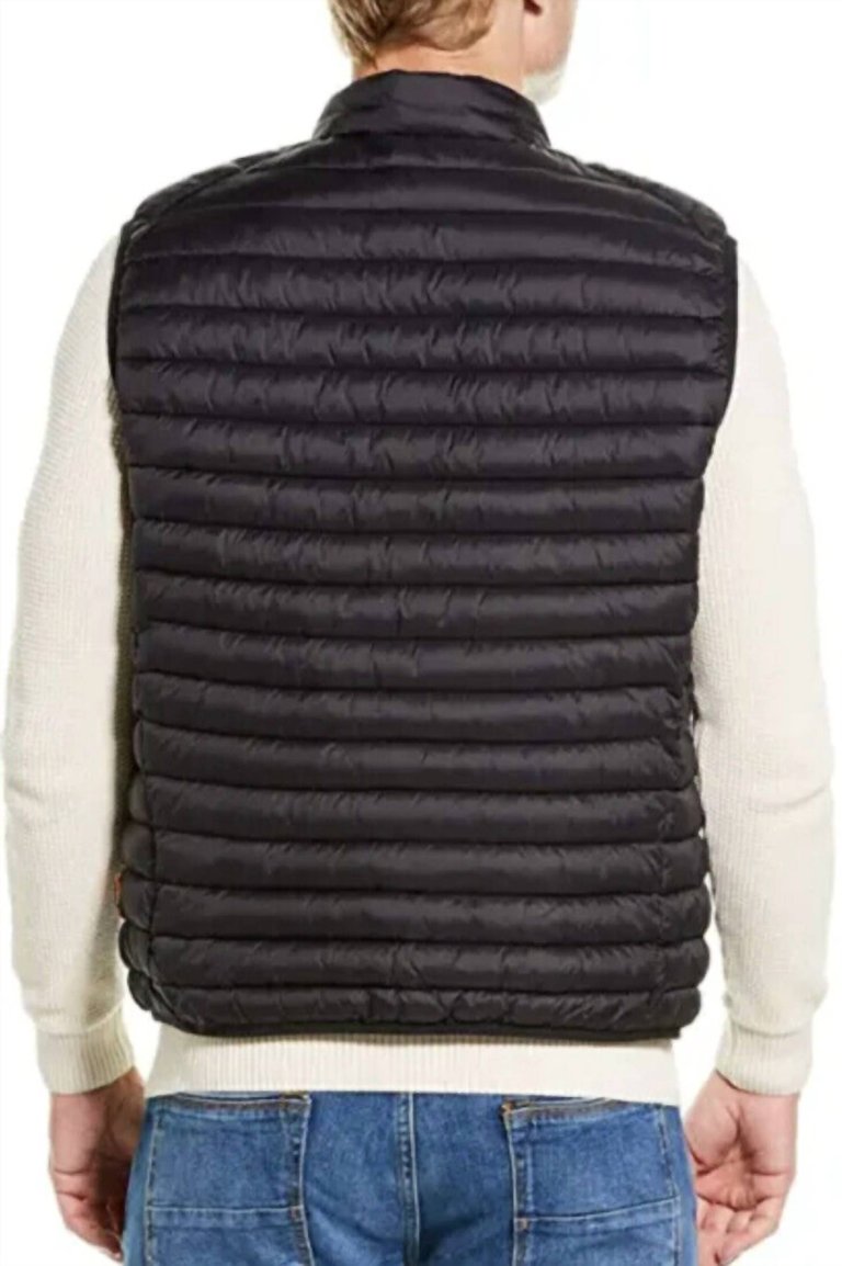 Puffer Vest In Black