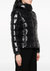 Women Cosmary Black Detachable Hooded Puffer Jacket - Black