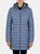 Women's Carol Coat with Detachable Hood - Stone Blue