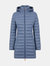 Women's Carol Coat with Detachable Hood - Stone Blue - Stone Blue