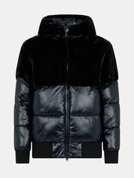 Women's Ginerva Faux Fur Hooded Jacket - Black