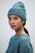 Brushed Mohair Beanie In Blue Cloud - Blue Cloud