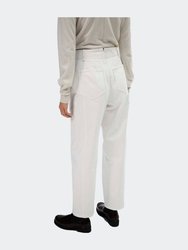 Cocoon Pants - White