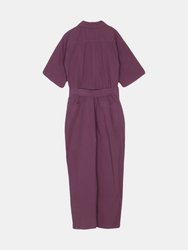 Jumpsuit in Plum