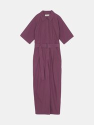 Jumpsuit in Plum