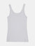 Scoop Neck Tank in Ice Gray