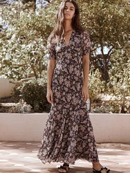 Alana Floral Maxi Dress