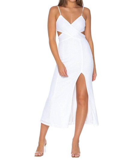 Saylor Harmonie Dress - White Sequin product