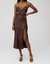 Harmonie Dress - Chocolate Sequin