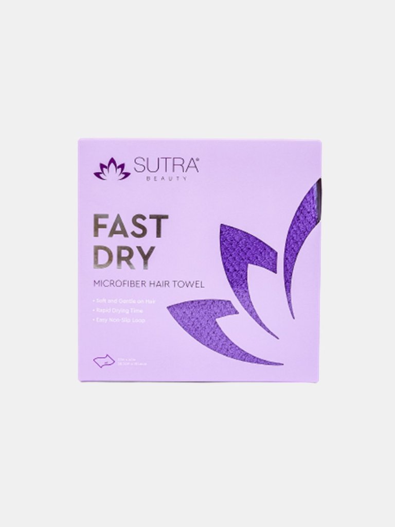 Sutra Beauty Fast Dry Mircofiber Hair Towel