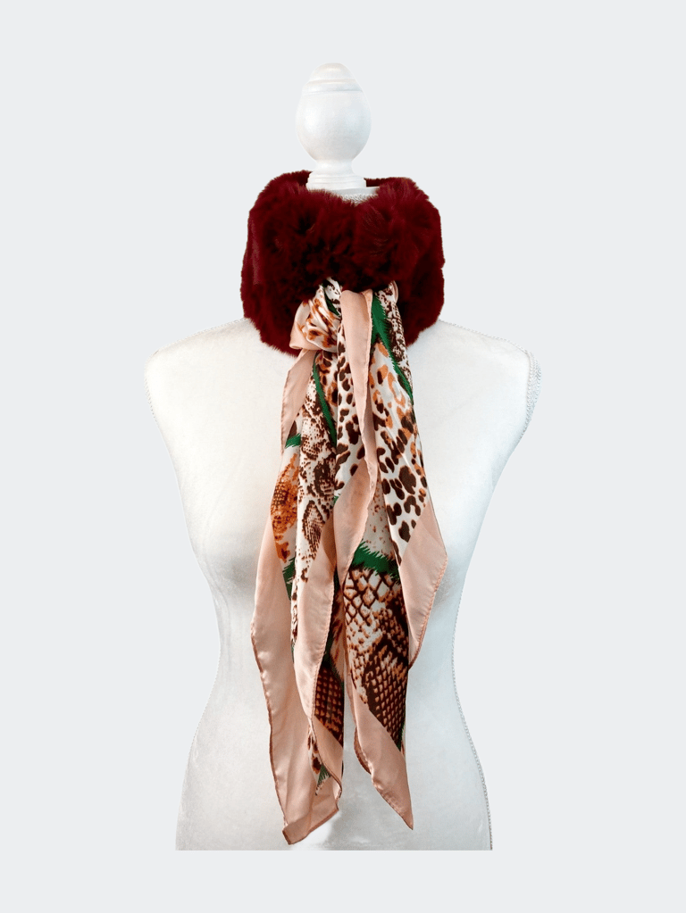 The Bria Scarf - Maroon