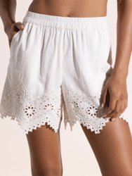 Adorned Shorts Vanilla - Ivory