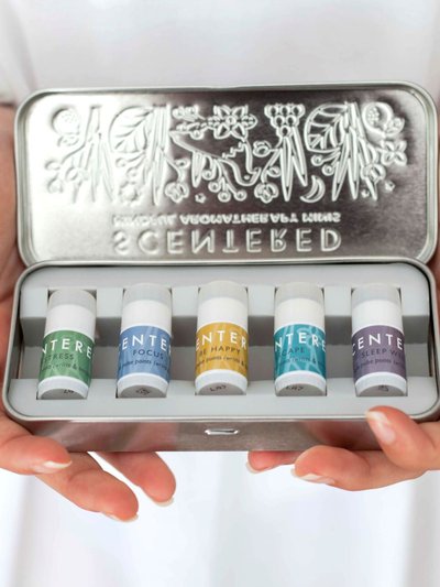 Scentered Wellbeing Ritual Aromatherapy Mini Balms Tin product