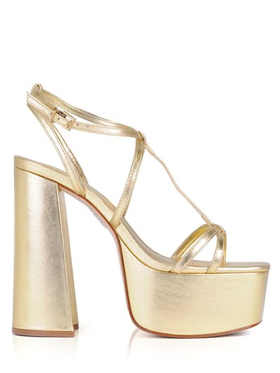 Schutz Adriana Platform Sandals In Gold product