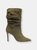 Ashlee Suede Bootie - Aspen Green