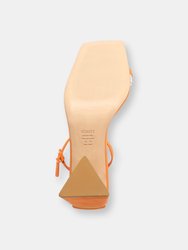 Avva Vinyl & Suede Sandal