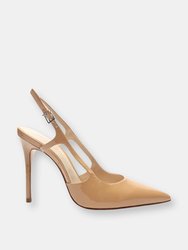 Boris Patent Leather Slingback Pump