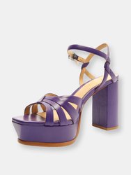 Caty Lo Leather Platform Sandal