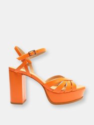 Caty Lo Leather Platform Sandal