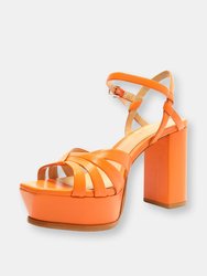 Caty Lo Leather Platform Sandal