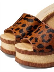 Dalle Weekend Wedge Sandal  - Leopard