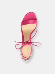 Islah Satin and Crystals Sandal