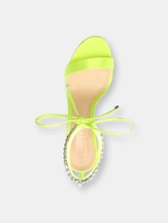 Islah Satin and Crystals Sandal