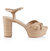 Keefa Croc Sandal - Beige