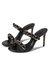 Kristley Heeled Sandal In Black - Black