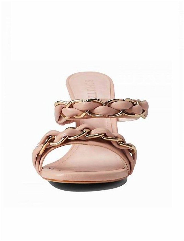 Kristley Heeled Sandal In Sweet Rose