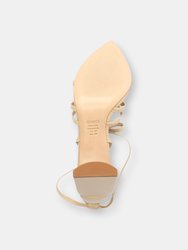 Leaf Leather Sandal