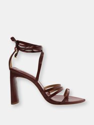 Leaf Leather Sandal