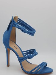 Suely Heeled Sandal - Blue
